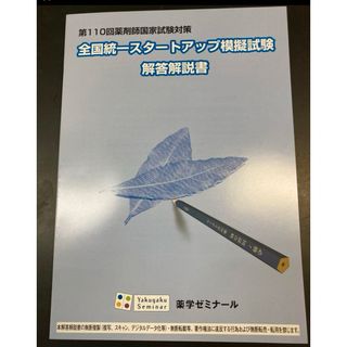 薬剤師国家試験模試　スタートアップ　模擬試験　2024年4月　実施　値下げ不可(語学/参考書)