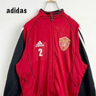 アディダス(adidas)のアディダス　刺繍ロゴ　フットボールチーム　ウェア　トラックトップ　ジャージ(ジャージ)