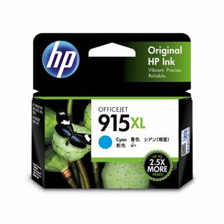 【色:シアン_サイズ:増量_スタイル:独立型インク】HP 915XL 純正インク(PC周辺機器)