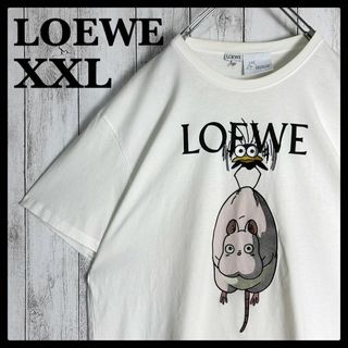 ロエベ(LOEWE)の【極美品】ロエベ×ジブリ☆ビッグロゴTシャツ 千と千尋 入手困難 即完売注意(Tシャツ/カットソー(半袖/袖なし))