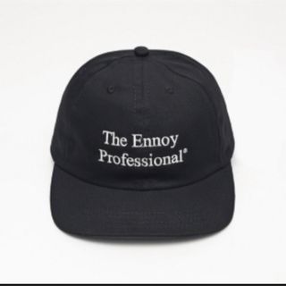 Ennoy COTTON CAP BLACK 黒