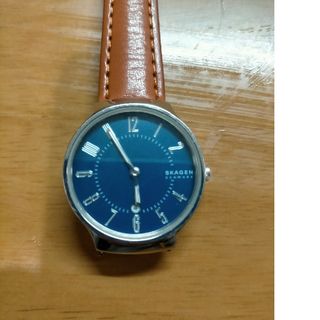 スカーゲン(SKAGEN)の処分価格!!デンマーク スカーゲンクォーツブルー(腕時計(アナログ))