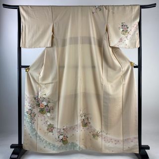 訪問着 身丈162.5cm 裄丈66cm 正絹 優品 【中古】(着物)