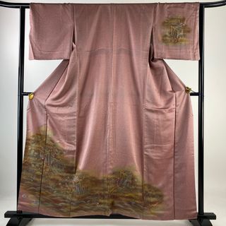 付下げ 身丈159cm 裄丈63.5cm 正絹 優品 【中古】(着物)