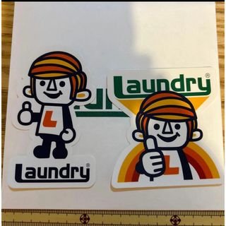 ランドリー(LAUNDRY)のLaundry ノベルティ  ステッカー 非売品 新品未使用(ノベルティグッズ)