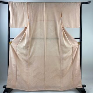 色無地 身丈164cm 裄丈65.5cm 正絹 優品 【中古】(着物)