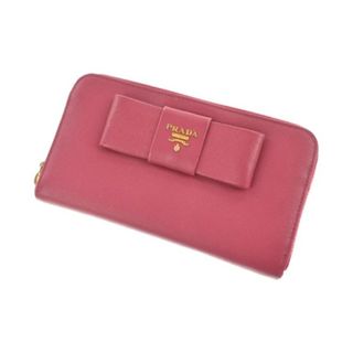 プラダ(PRADA)のPRADA プラダ 財布・コインケース - ピンク 【古着】【中古】(財布)