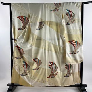 振袖 身丈158cm 裄丈63.5cm 正絹 美品 秀品 【中古】(着物)