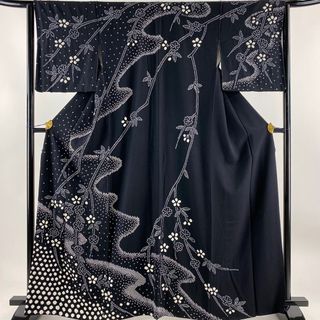 訪問着 身丈164.5cm 裄丈65.5cm 正絹 美品 秀品 【中古】(着物)