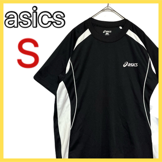 asics - asics アシックス 半袖Tシャツ ワンポイントロゴ スポーツウエア Sサイズ