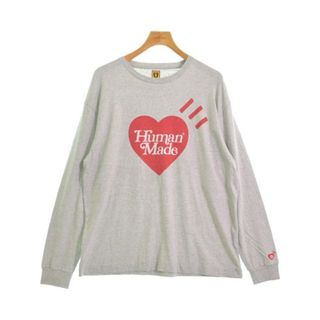 HUMAN MADE - HUMAN MADE ヒューマンメイド Tシャツ・カットソー XL グレー 【古着】【中古】