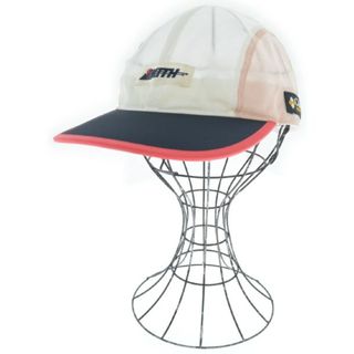 KITH - KITH キス キャップ O/S 白xピンクx紺 【古着】【中古】