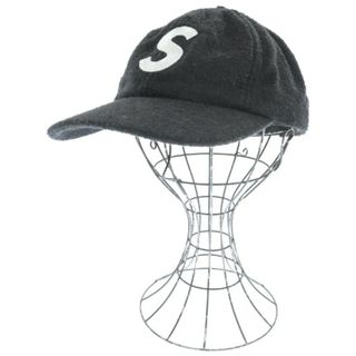 シュプリーム(Supreme)のSupreme シュプリーム キャップ - 黒 【古着】【中古】(キャップ)