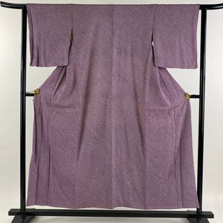 小紋 身丈152cm 裄丈62cm 正絹 美品 優品 【中古】(着物)