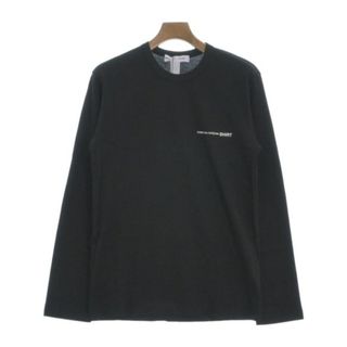 コムデギャルソンシャツ(COMME des GARCONS SHIRT)のCOMME des GARCONS SHIRT Tシャツ・カットソー M 黒 【古着】【中古】(Tシャツ/カットソー(半袖/袖なし))