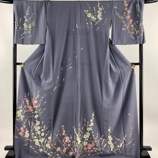 訪問着 身丈168cm 裄丈72cm 正絹 秀品 【中古】(着物)