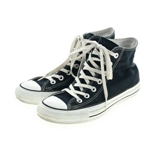 コンバース(CONVERSE)のCONVERSE コンバース スニーカー 24cm 黒 【古着】【中古】(スニーカー)