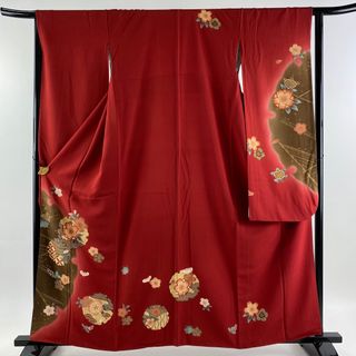 振袖 身丈160.5cm 裄丈64.5cm 正絹 美品 名品 【中古】(着物)