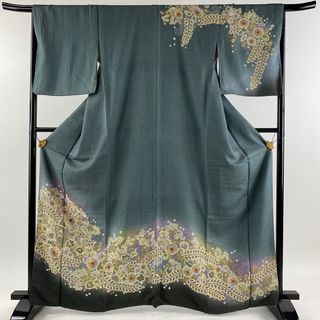 訪問着 身丈165.5cm 裄丈66cm 正絹 美品 名品 【中古】(着物)