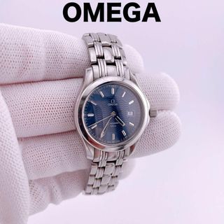 オメガ(OMEGA)の【美品】オメガ シーマスター レディース 6501/827 クォーツ 電池交換済(腕時計)