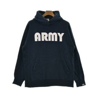 A BATHING APE - A BATHING APE アベイシングエイプ パーカー M 紺 【古着】【中古】