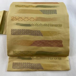 名古屋帯 美品 優品 正絹 【中古】(帯)