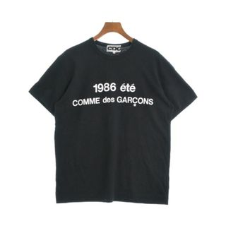 CDG シーディージー Tシャツ・カットソー XXL 黒 【古着】【中古】(Tシャツ/カットソー(半袖/袖なし))