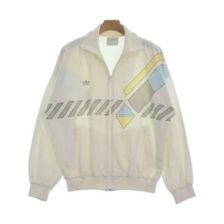 アディダス(adidas)のadidas アディダス スウェット -(XXL位) 白 【古着】【中古】(スウェット)