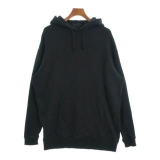 ヨウジヤマモトプールオム(Yohji Yamamoto POUR HOMME)のyohji yamamoto POUR HOMME パーカー 3(M位) 黒 【古着】【中古】(パーカー)