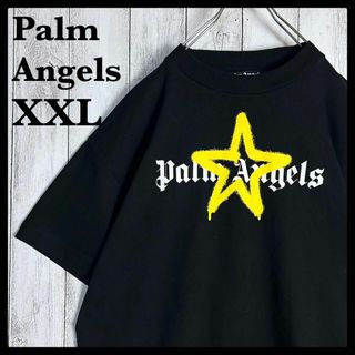 パームエンジェルス(PALM ANGELS)の【正規品・鑑定済み】パームエンジェルス☆ビッグロゴTシャツ スター 星(Tシャツ/カットソー(半袖/袖なし))