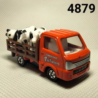 4879 トミカ 2014年 スズキキャリィ 家畜運搬車 1/55 ルース