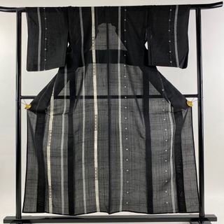 小紋 身丈154cm 裄丈60.5cm 正絹 名品 【中古】(着物)