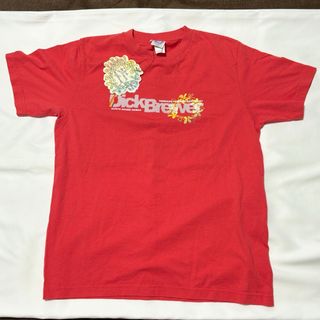 新品未使用　Dick Brewer  Tシャツ　半袖　レッド　赤　Mサイズ