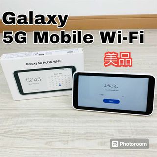 サムスン(SAMSUNG)の美品 Samsung Galaxy 5G Mobile Wi-Fi SCR01(その他)