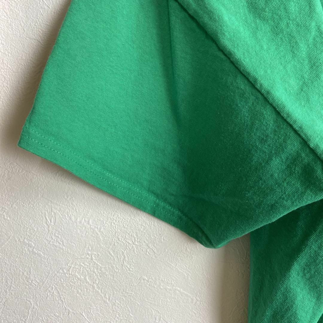 HUF(ハフ)の【ビリヤード、人気グリーン◎】HUFバックプリント緑Tシャツ sk8半袖　M メンズのトップス(Tシャツ/カットソー(半袖/袖なし))の商品写真