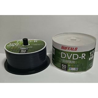 BUFFALO　DVD-R40枚1回録画用　スピンドルケース無し