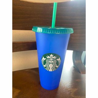 スターバックスコーヒー(Starbucks Coffee)の★北米限定★ スターバックス カラーチェンジ　リユーザブルカップ ブルー(タンブラー)