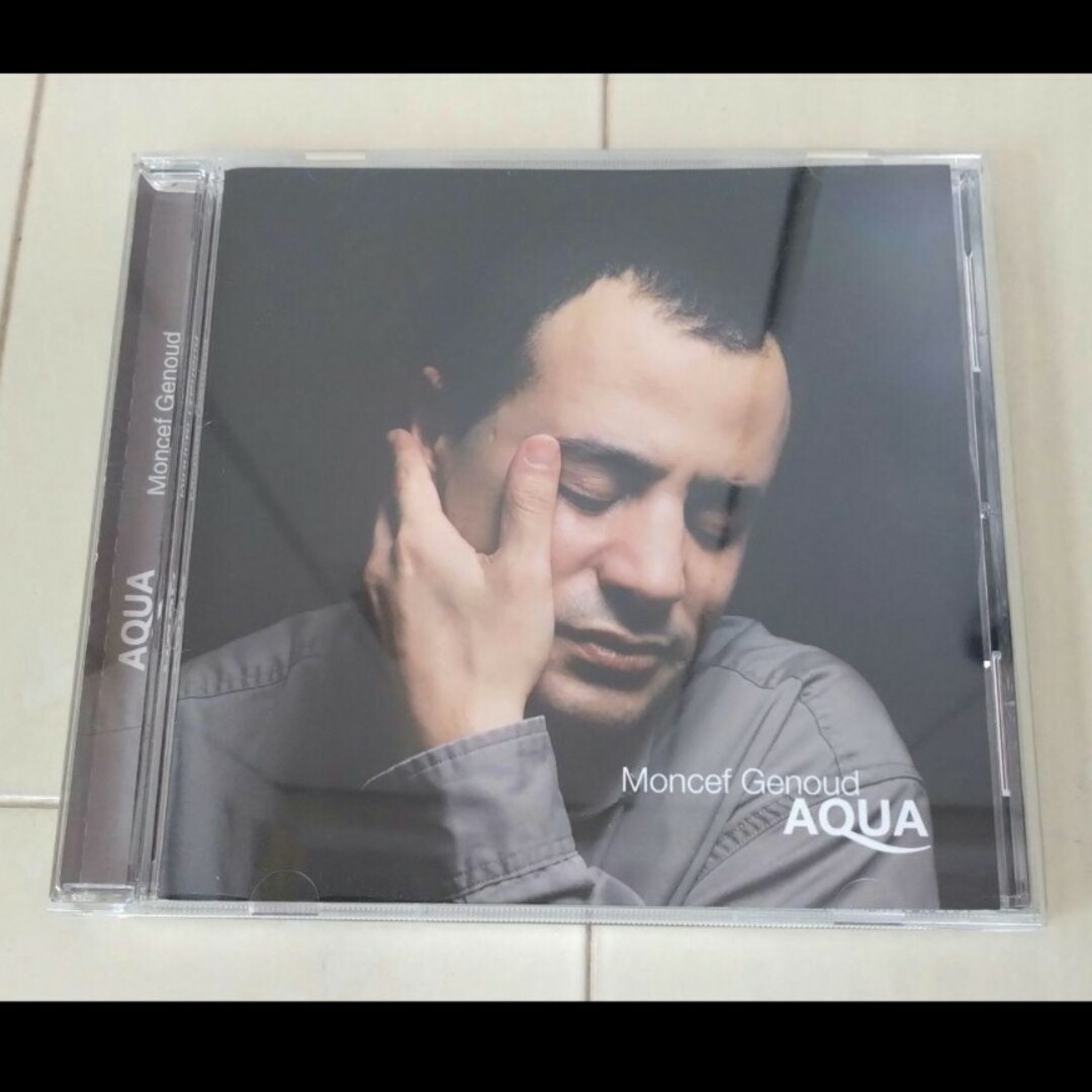 Moncef Genoud  モンセフ ジュヌ  AQUA  CD エンタメ/ホビーのCD(ジャズ)の商品写真