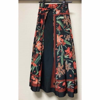 Ameri VINTAGE - アメリヴィンテージSCARF FLARE SKIRT