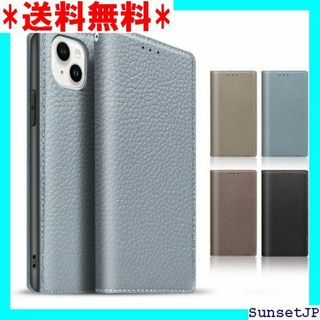 ☆在庫限り☆ TENSIK iPhone15 ケース 手帳 ルー×ブルー 245(その他)