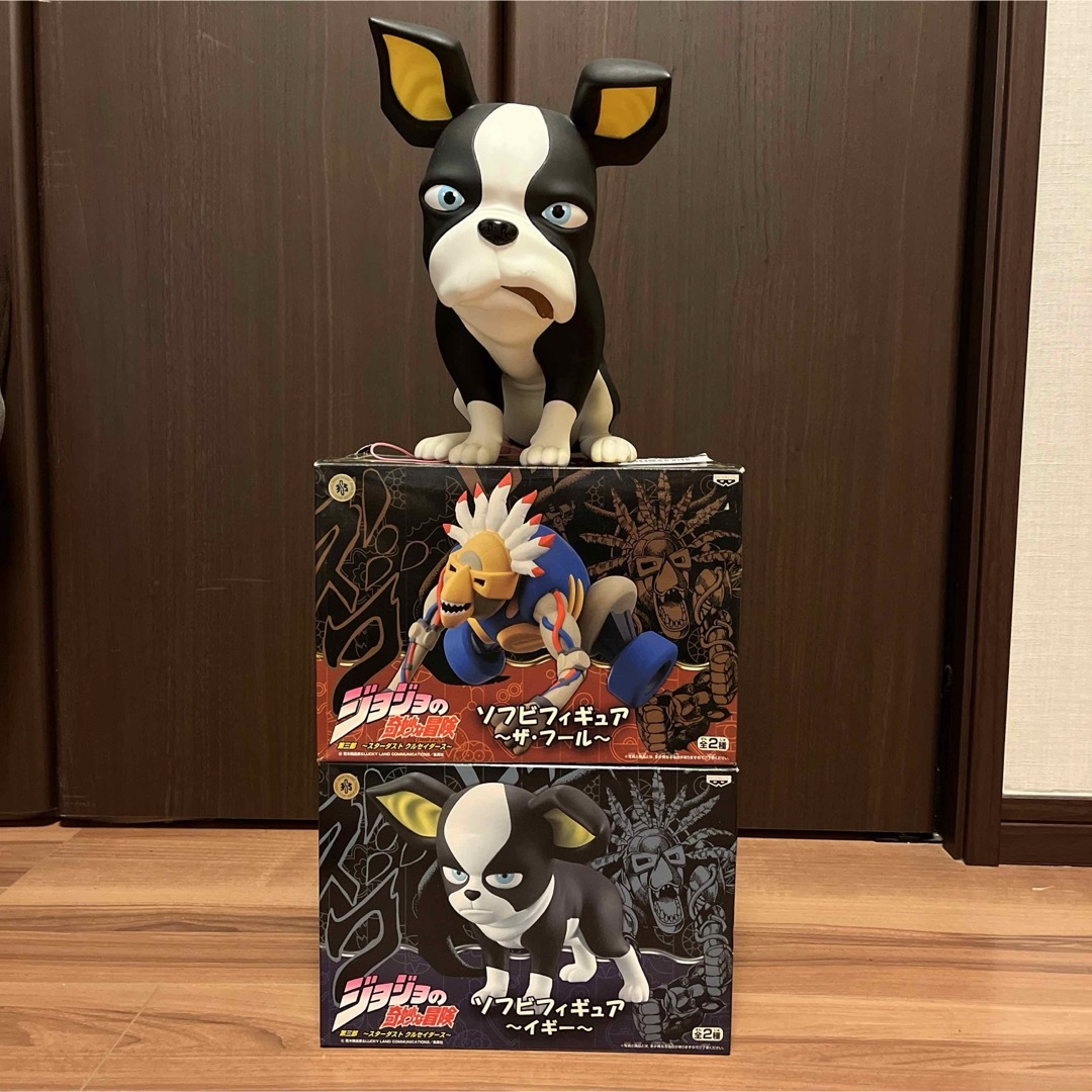 BANPRESTO - ジョジョの奇妙な冒険 DX ソフビ フィギュア イギー BANPRESTO - ジョジョの奇妙な冒険 DX ソフビ フィギュア イギー