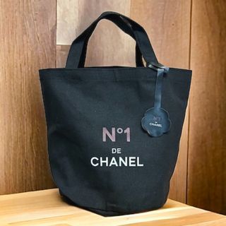 シャネル(CHANEL)のシャネル ノベルティ トートバッグ ブラック(トートバッグ)