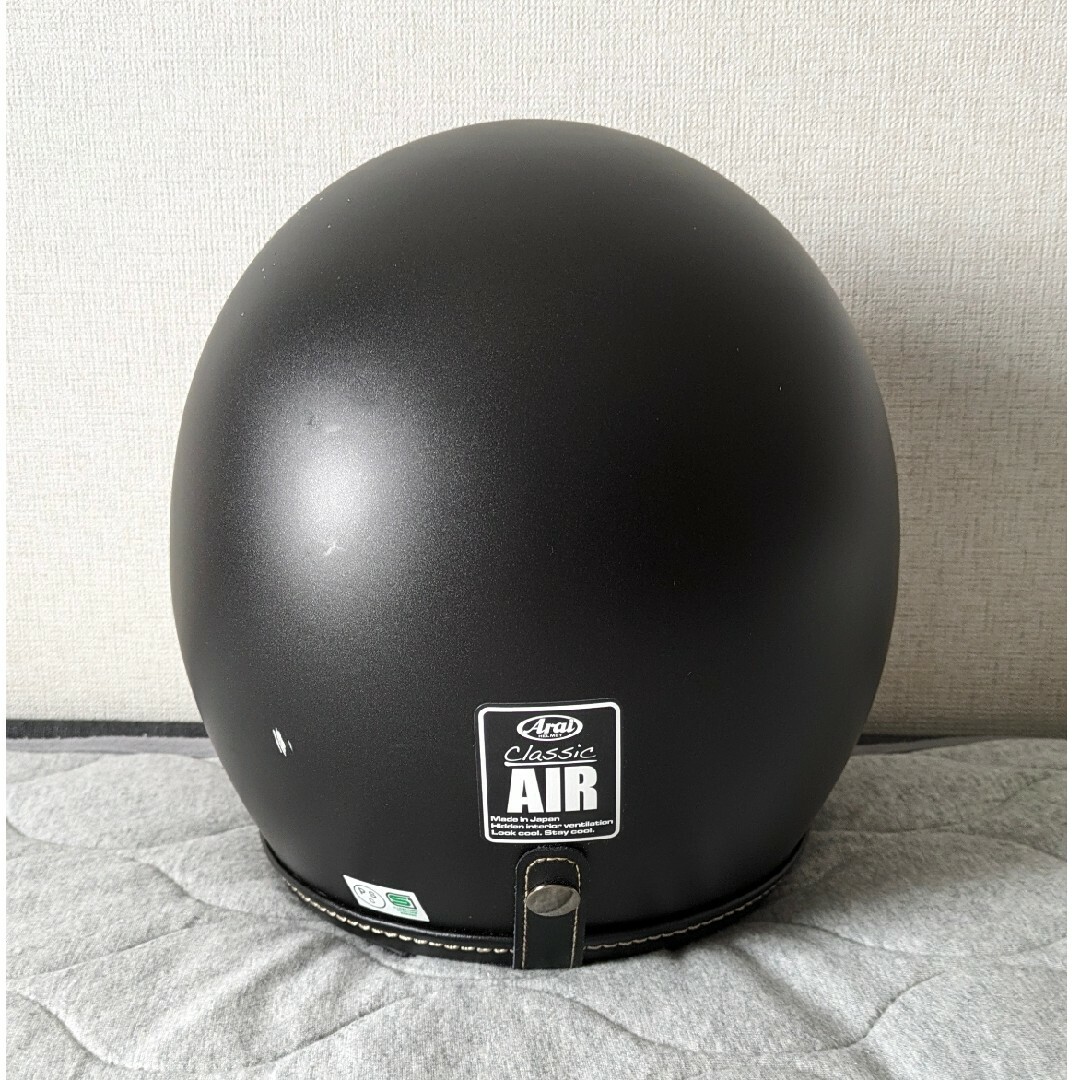 Arai(アライ)のアライヘルメット　クラシックエアー　フラットブラック 自動車/バイクのバイク(ヘルメット/シールド)の商品写真