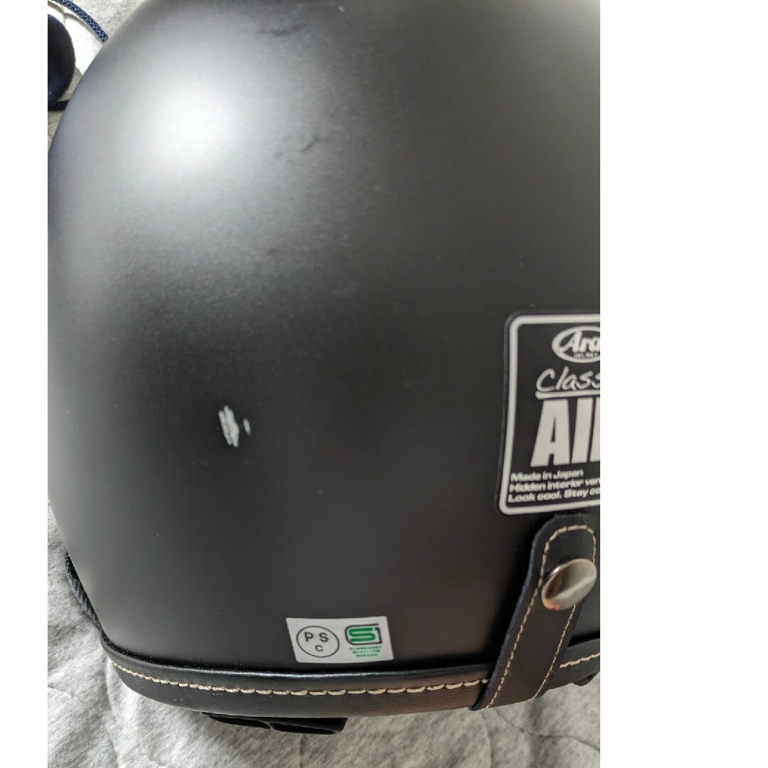 Arai(アライ)のアライヘルメット　クラシックエアー　フラットブラック 自動車/バイクのバイク(ヘルメット/シールド)の商品写真