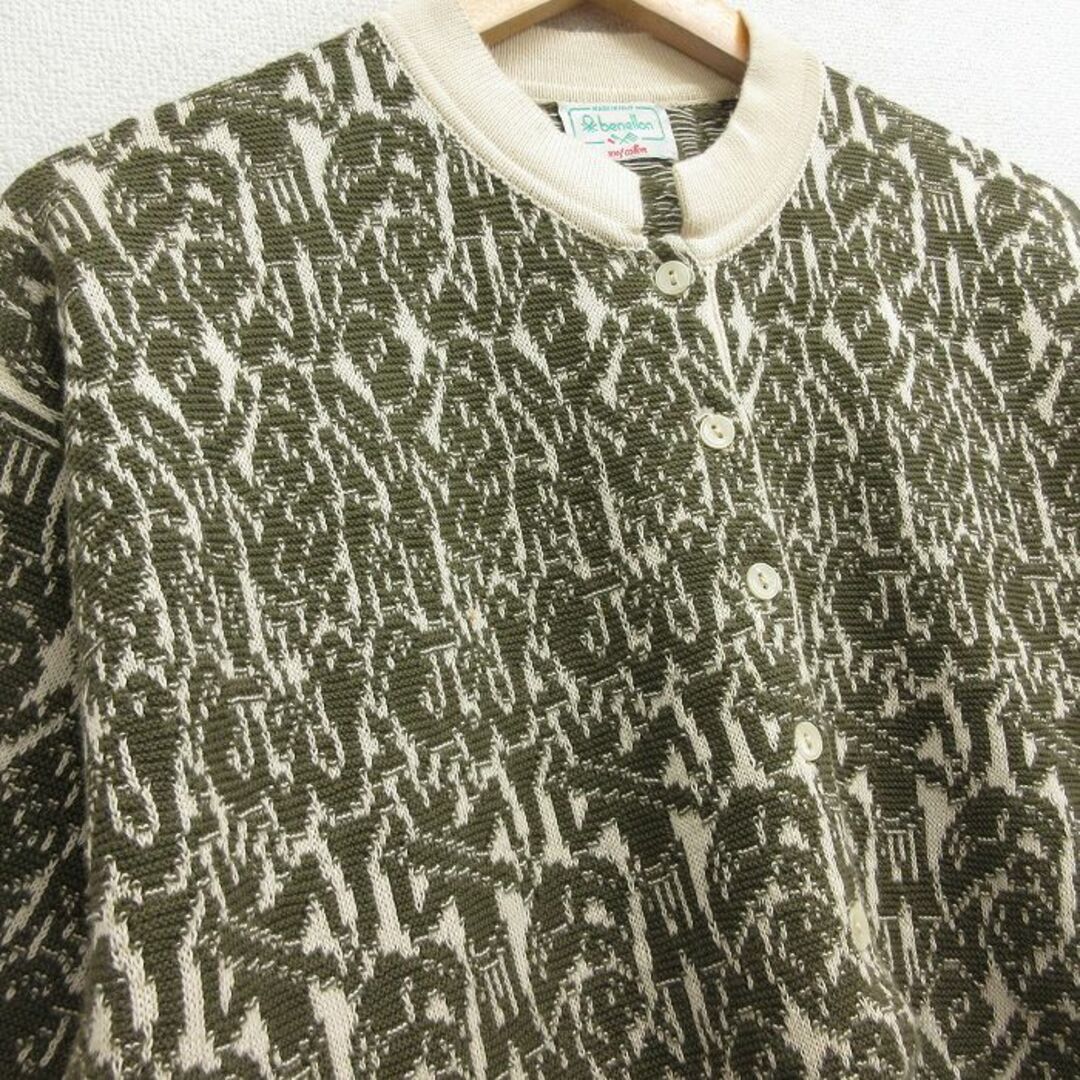 古着 ベネトン BENETTON 半袖 セーター レディース 80年代 80s 古着 ベネトン BENETTON 半袖 セーター レディース 80年代 80s