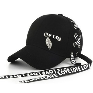 【人気商品】キャップ　帽子　韓国　カジュアル　シンプル　ブラック(キャップ)
