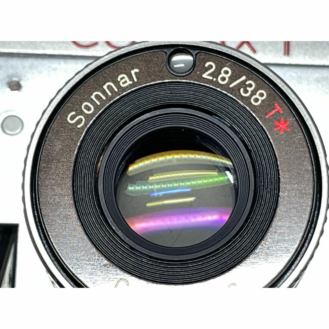 CONTAX(コンタックス)のCONTAX T 初代 Carl Zeiss Sonnar 38mm F2.8 スマホ/家電/カメラのカメラ(フィルムカメラ)の商品写真