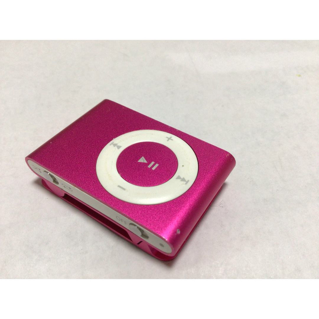 iPod shuffle 2世代　pink no.17 バッテリー交換済 スマホ/家電/カメラのオーディオ機器(ポータブルプレーヤー)の商品写真