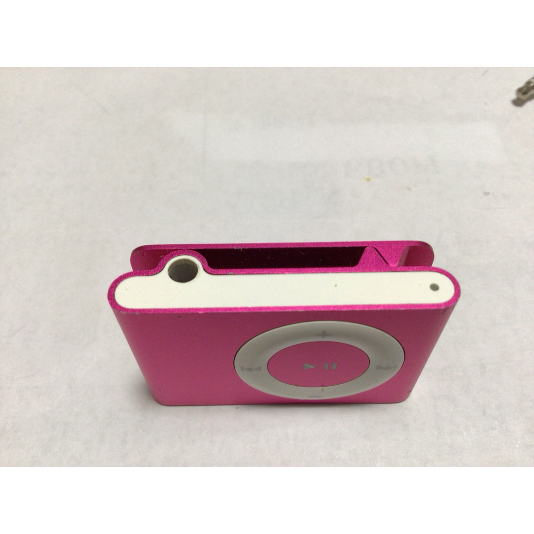 iPod shuffle 2世代　pink no.17 バッテリー交換済 スマホ/家電/カメラのオーディオ機器(ポータブルプレーヤー)の商品写真