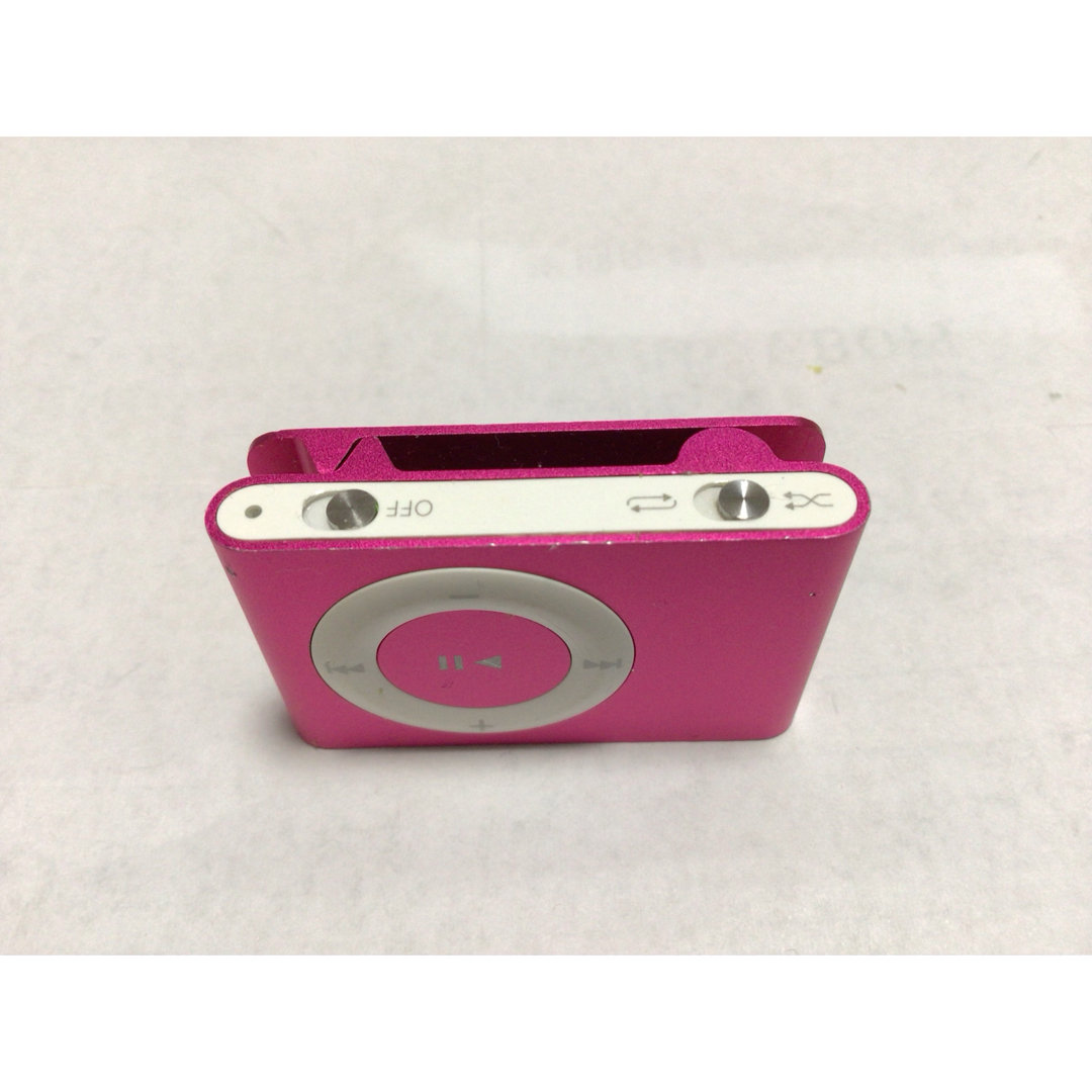 iPod shuffle 2世代　pink no.17 バッテリー交換済 スマホ/家電/カメラのオーディオ機器(ポータブルプレーヤー)の商品写真